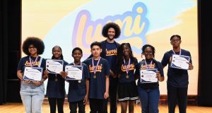 Colin Kaepernick Joins Birmingham City Schools for Lumi Student Showcase